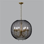 Baron 6 Light Chandelier