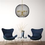 Baron 6 Light Chandelier