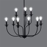 Whitmore 9 Light Chandelier