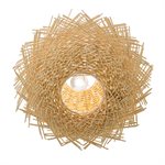 Pua Wicker 1 Light Large Pendant