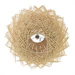 Pua Wicker 1 Light Large Pendant