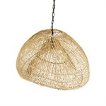 Bramo 1 Light Rattan Pendant