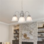 Manzanita Collection Three-Light Chandelier