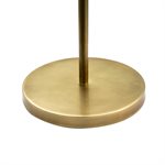 4 Light Portable Lamp in Antique Brass Finish