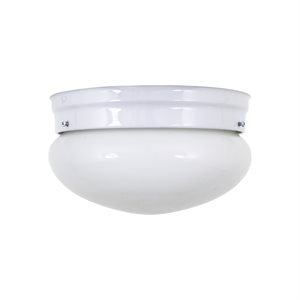 Flushmount Series 9.5-Inch Incandescent Flushmount