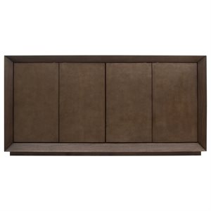 Edwards Leather Cabinet