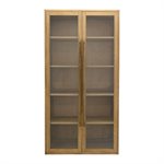 Haya Tall Teak Exposure Cabinet