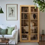 Haya Tall Teak Exposure Cabinet