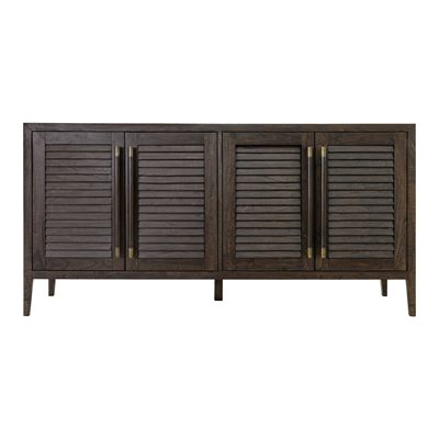 Gemi Dark Large 4 Door Cabinet