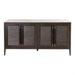 Gemi Dark Large 4 Door Cabinet