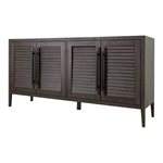 Gemi Dark Large 4 Door Cabinet