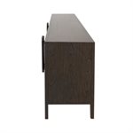 Gemi Dark Large 4 Door Cabinet