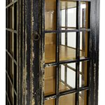 Phone Booth Display Cabinet Black