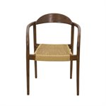 Catia Teak & Wicker Accent Chair