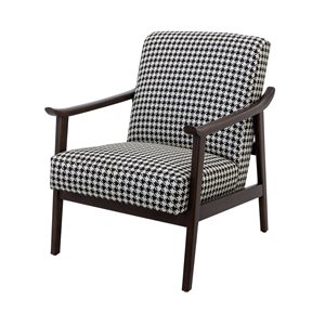 Richton Houndstooth Lounge Chair