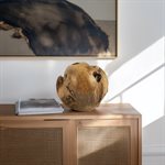 Teak Root Sphere 14-16 inches