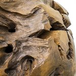 Teak Root Sphere 14-16 inches