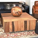 Teak Root Sphere 14-16 inches