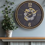 Matte Gear Clock