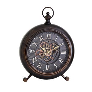 Venetian Table Gear Clock