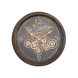 World Gear Clock