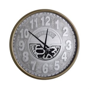 Metal Lux Gear Clock