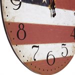 Circular Wooden Wall Clock