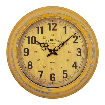 Circular Iron Wall Clock