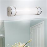 2 Light Wall Sconce in Brush Nickel Finish